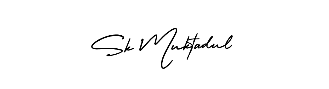 AmerikaSignatureDemo-Regular is a professional signature style that is perfect for those who want to add a touch of class to their signature. It is also a great choice for those who want to make their signature more unique. Get Sk Muktadul name to fancy signature for free. Sk Muktadul signature style 3 images and pictures png
