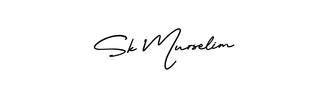 This is the best signature style for the Sk Murselim name. Also you like these signature font (AmerikaSignatureDemo-Regular). Mix name signature. Sk Murselim signature style 3 images and pictures png