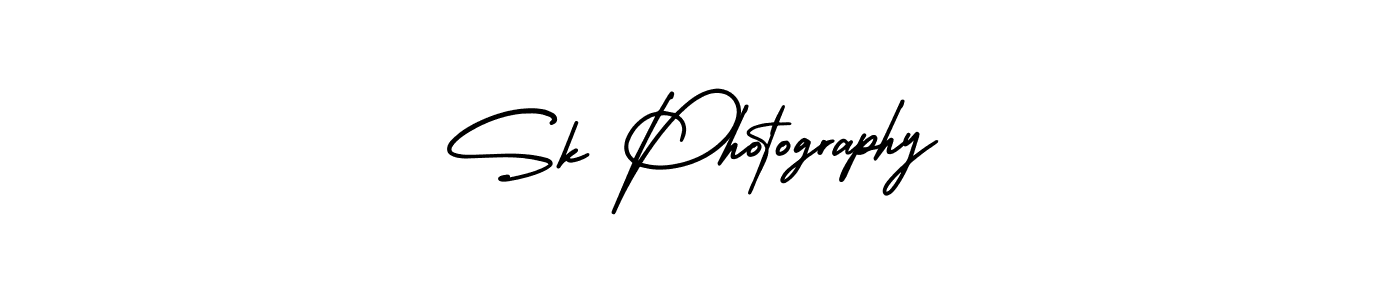 Make a beautiful signature design for name Sk Photography. With this signature (AmerikaSignatureDemo-Regular) style, you can create a handwritten signature for free. Sk Photography signature style 3 images and pictures png