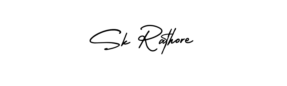 Similarly AmerikaSignatureDemo-Regular is the best handwritten signature design. Signature creator online .You can use it as an online autograph creator for name Sk Rathore. Sk Rathore signature style 3 images and pictures png