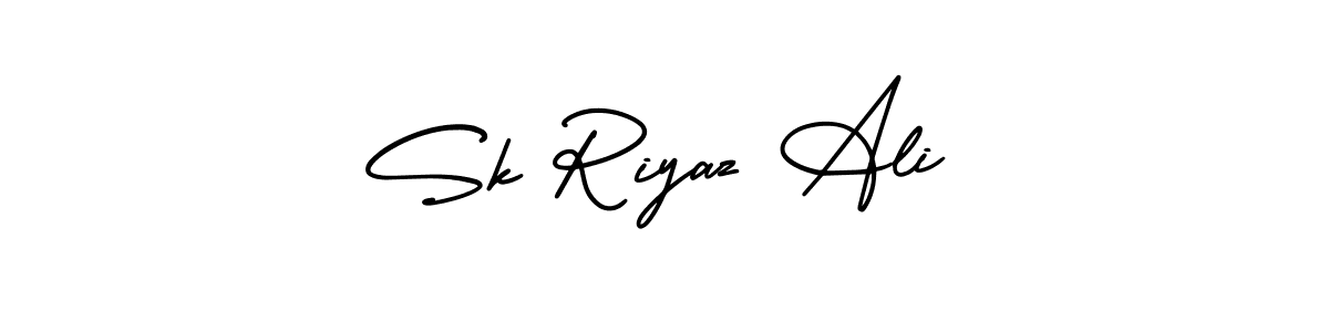 Also You can easily find your signature by using the search form. We will create Sk Riyaz Ali name handwritten signature images for you free of cost using AmerikaSignatureDemo-Regular sign style. Sk Riyaz Ali signature style 3 images and pictures png