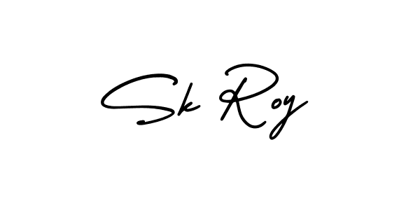 Make a short Sk Roy signature style. Manage your documents anywhere anytime using AmerikaSignatureDemo-Regular. Create and add eSignatures, submit forms, share and send files easily. Sk Roy signature style 3 images and pictures png