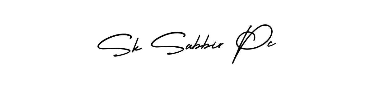 It looks lik you need a new signature style for name Sk Sabbir Pc. Design unique handwritten (AmerikaSignatureDemo-Regular) signature with our free signature maker in just a few clicks. Sk Sabbir Pc signature style 3 images and pictures png
