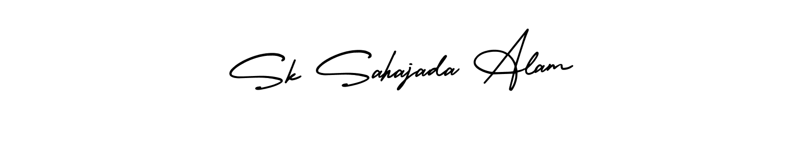 Also You can easily find your signature by using the search form. We will create Sk Sahajada Alam name handwritten signature images for you free of cost using AmerikaSignatureDemo-Regular sign style. Sk Sahajada Alam signature style 3 images and pictures png