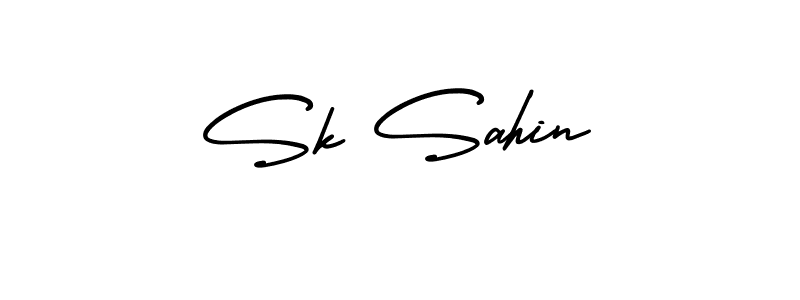 Best and Professional Signature Style for Sk Sahin. AmerikaSignatureDemo-Regular Best Signature Style Collection. Sk Sahin signature style 3 images and pictures png