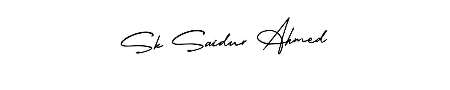 This is the best signature style for the Sk Saidur Ahmed name. Also you like these signature font (AmerikaSignatureDemo-Regular). Mix name signature. Sk Saidur Ahmed signature style 3 images and pictures png