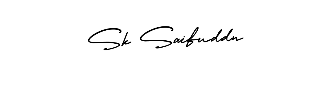 How to make Sk Saifuddn signature? AmerikaSignatureDemo-Regular is a professional autograph style. Create handwritten signature for Sk Saifuddn name. Sk Saifuddn signature style 3 images and pictures png