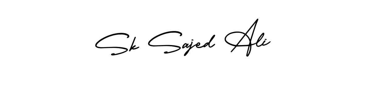 Also You can easily find your signature by using the search form. We will create Sk Sajed Ali name handwritten signature images for you free of cost using AmerikaSignatureDemo-Regular sign style. Sk Sajed Ali signature style 3 images and pictures png