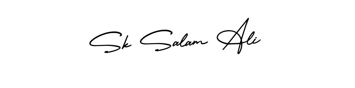 Make a beautiful signature design for name Sk Salam Ali. Use this online signature maker to create a handwritten signature for free. Sk Salam Ali signature style 3 images and pictures png