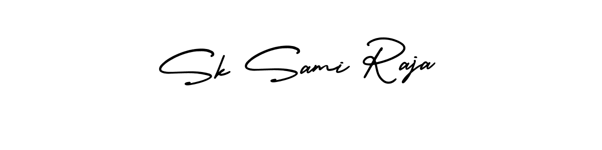 Also we have Sk Sami Raja name is the best signature style. Create professional handwritten signature collection using AmerikaSignatureDemo-Regular autograph style. Sk Sami Raja signature style 3 images and pictures png