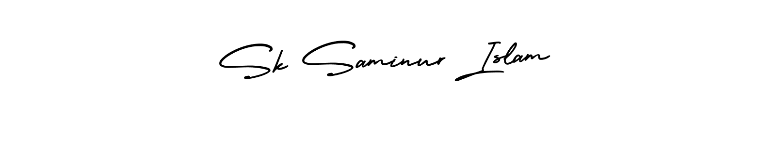 This is the best signature style for the Sk Saminur Islam name. Also you like these signature font (AmerikaSignatureDemo-Regular). Mix name signature. Sk Saminur Islam signature style 3 images and pictures png