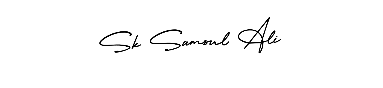 You can use this online signature creator to create a handwritten signature for the name Sk Samsul Ali. This is the best online autograph maker. Sk Samsul Ali signature style 3 images and pictures png