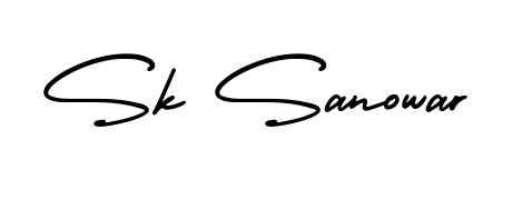 Make your name Sk Sanowar memorable on every contract using AmerikaSignatureDemo-Regular autograph style. Instant transparent background export available. Sk Sanowar signature style 3 images and pictures png