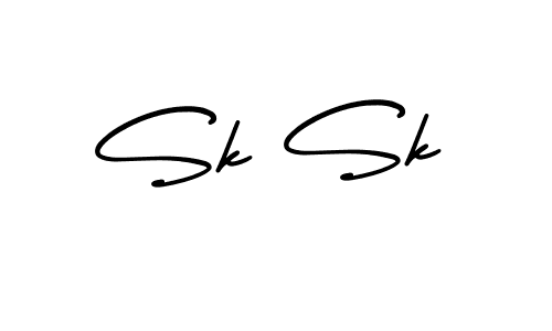 Similarly AmerikaSignatureDemo-Regular is the best handwritten signature design. Signature creator online .You can use it as an online autograph creator for name Sk Sk. Sk Sk signature style 3 images and pictures png