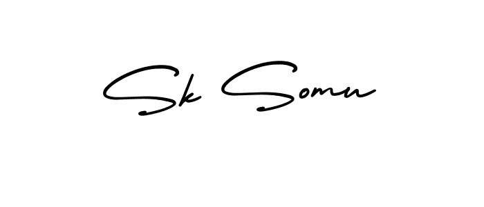 Similarly AmerikaSignatureDemo-Regular is the best handwritten signature design. Signature creator online .You can use it as an online autograph creator for name Sk Somu. Sk Somu signature style 3 images and pictures png
