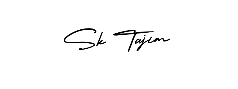 Best and Professional Signature Style for Sk Tajim. AmerikaSignatureDemo-Regular Best Signature Style Collection. Sk Tajim signature style 3 images and pictures png