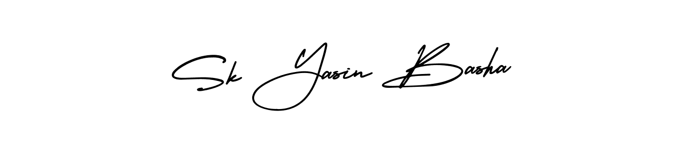 How to Draw Sk Yasin Basha signature style? AmerikaSignatureDemo-Regular is a latest design signature styles for name Sk Yasin Basha. Sk Yasin Basha signature style 3 images and pictures png