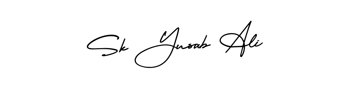 Also we have Sk Yusab Ali name is the best signature style. Create professional handwritten signature collection using AmerikaSignatureDemo-Regular autograph style. Sk Yusab Ali signature style 3 images and pictures png