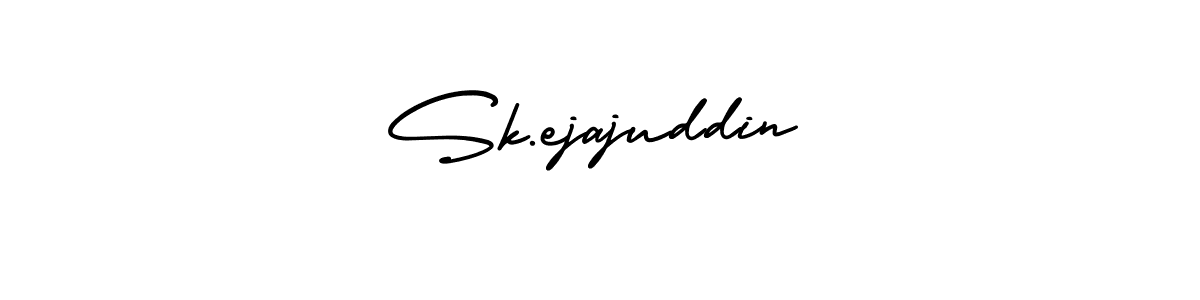 How to Draw Sk.ejajuddin signature style? AmerikaSignatureDemo-Regular is a latest design signature styles for name Sk.ejajuddin. Sk.ejajuddin signature style 3 images and pictures png