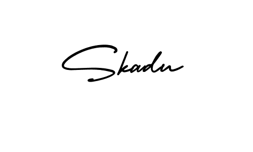 Once you've used our free online signature maker to create your best signature AmerikaSignatureDemo-Regular style, it's time to enjoy all of the benefits that Skadu name signing documents. Skadu signature style 3 images and pictures png