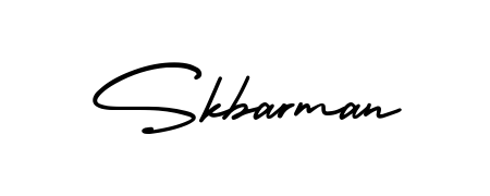 If you are searching for the best signature style for your name Skbarman, here we have designed multiple signature styles using AmerikaSignatureDemo-Regular. Skbarman signature style 3 images and pictures png