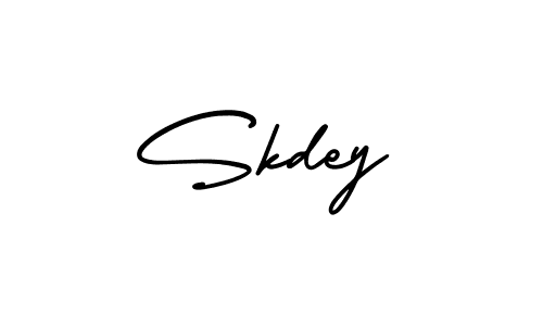 Also we have Skdey name is the best signature style. Create professional handwritten signature collection using AmerikaSignatureDemo-Regular autograph style. Skdey signature style 3 images and pictures png