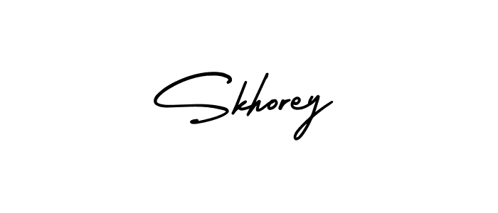 This is the best signature style for the Skhorey name. Also you like these signature font (AmerikaSignatureDemo-Regular). Mix name signature. Skhorey signature style 3 images and pictures png