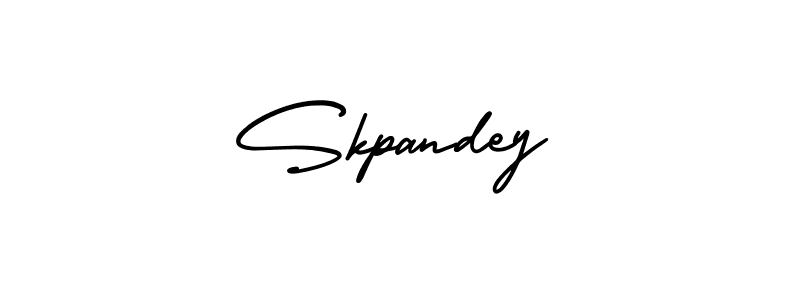 Similarly AmerikaSignatureDemo-Regular is the best handwritten signature design. Signature creator online .You can use it as an online autograph creator for name Skpandey. Skpandey signature style 3 images and pictures png