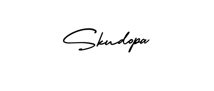 Make a short Skudopa signature style. Manage your documents anywhere anytime using AmerikaSignatureDemo-Regular. Create and add eSignatures, submit forms, share and send files easily. Skudopa signature style 3 images and pictures png