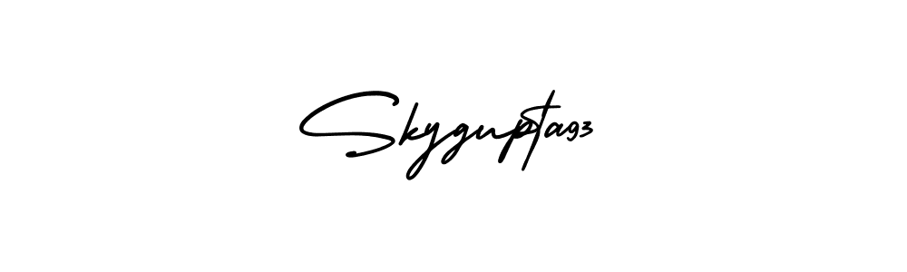 Once you've used our free online signature maker to create your best signature AmerikaSignatureDemo-Regular style, it's time to enjoy all of the benefits that Skygupta93 name signing documents. Skygupta93 signature style 3 images and pictures png