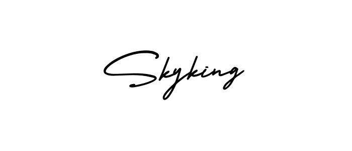 See photos of Skyking official signature by Spectra . Check more albums & portfolios. Read reviews & check more about AmerikaSignatureDemo-Regular font. Skyking signature style 3 images and pictures png