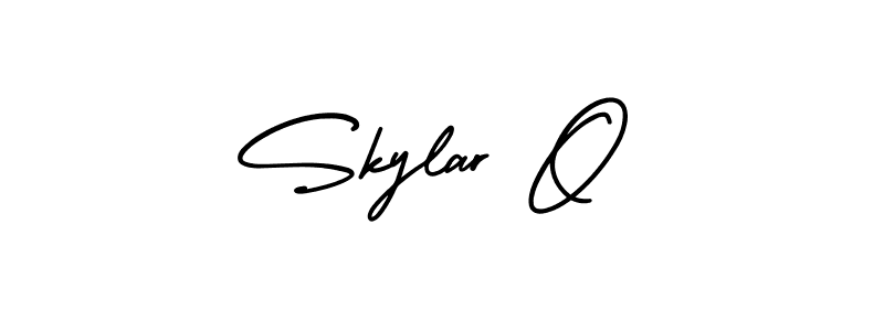 This is the best signature style for the Skylar O name. Also you like these signature font (AmerikaSignatureDemo-Regular). Mix name signature. Skylar O signature style 3 images and pictures png