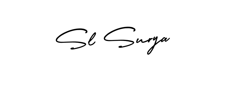 You can use this online signature creator to create a handwritten signature for the name Sl Surya. This is the best online autograph maker. Sl Surya signature style 3 images and pictures png