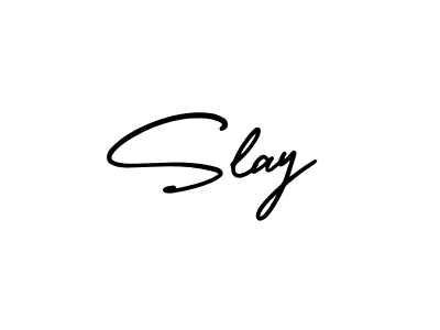 How to Draw Slay signature style? AmerikaSignatureDemo-Regular is a latest design signature styles for name Slay. Slay signature style 3 images and pictures png
