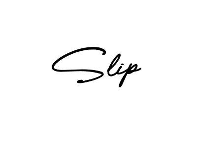 The best way (AmerikaSignatureDemo-Regular) to make a short signature is to pick only two or three words in your name. The name Slip include a total of six letters. For converting this name. Slip signature style 3 images and pictures png