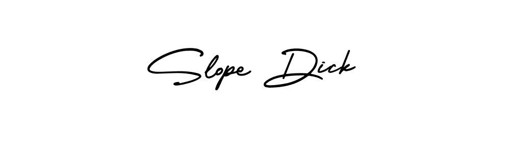 Similarly AmerikaSignatureDemo-Regular is the best handwritten signature design. Signature creator online .You can use it as an online autograph creator for name Slope Dick. Slope Dick signature style 3 images and pictures png