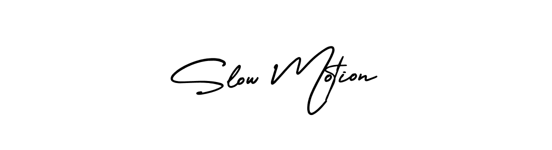 if you are searching for the best signature style for your name Slow Motion. so please give up your signature search. here we have designed multiple signature styles  using AmerikaSignatureDemo-Regular. Slow Motion signature style 3 images and pictures png