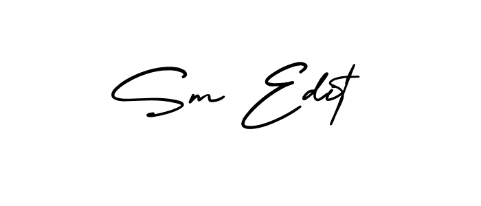 This is the best signature style for the Sm Edit name. Also you like these signature font (AmerikaSignatureDemo-Regular). Mix name signature. Sm Edit signature style 3 images and pictures png