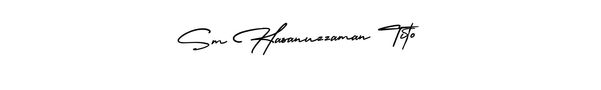 Best and Professional Signature Style for Sm Hasanuzzaman Tito. AmerikaSignatureDemo-Regular Best Signature Style Collection. Sm Hasanuzzaman Tito signature style 3 images and pictures png