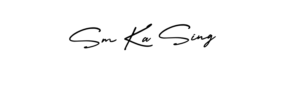 Once you've used our free online signature maker to create your best signature AmerikaSignatureDemo-Regular style, it's time to enjoy all of the benefits that Sm Ka Sing name signing documents. Sm Ka Sing signature style 3 images and pictures png