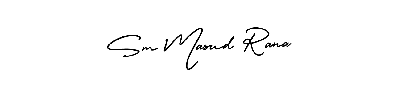 How to Draw Sm Masud Rana signature style? AmerikaSignatureDemo-Regular is a latest design signature styles for name Sm Masud Rana. Sm Masud Rana signature style 3 images and pictures png
