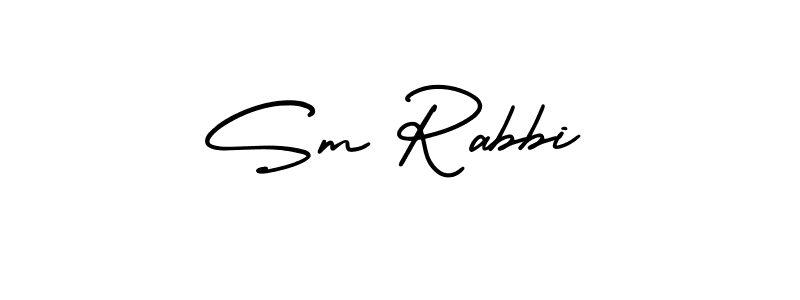 Best and Professional Signature Style for Sm Rabbi. AmerikaSignatureDemo-Regular Best Signature Style Collection. Sm Rabbi signature style 3 images and pictures png