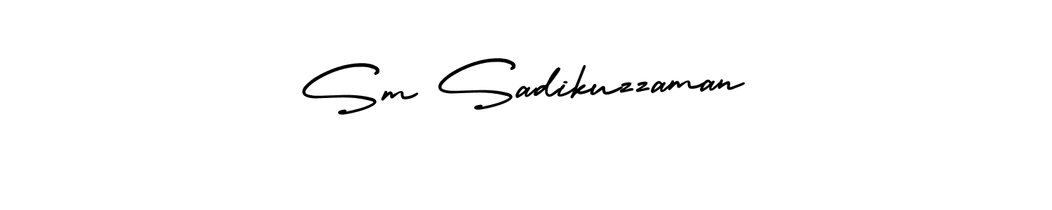 Similarly AmerikaSignatureDemo-Regular is the best handwritten signature design. Signature creator online .You can use it as an online autograph creator for name Sm Sadikuzzaman. Sm Sadikuzzaman signature style 3 images and pictures png