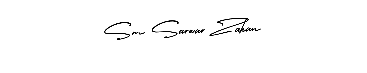 You can use this online signature creator to create a handwritten signature for the name Sm Sarwar Zahan. This is the best online autograph maker. Sm Sarwar Zahan signature style 3 images and pictures png