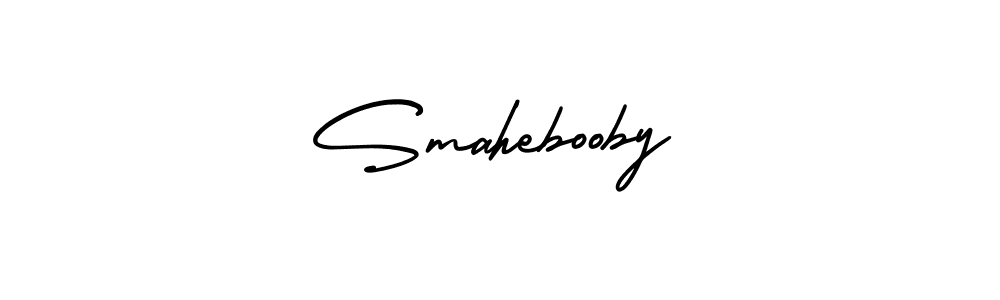 Once you've used our free online signature maker to create your best signature AmerikaSignatureDemo-Regular style, it's time to enjoy all of the benefits that Smahebooby name signing documents. Smahebooby signature style 3 images and pictures png