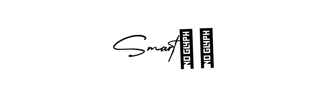 Use a signature maker to create a handwritten signature online. With this signature software, you can design (AmerikaSignatureDemo-Regular) your own signature for name SmartＢＬ. SmartＢＬ signature style 3 images and pictures png