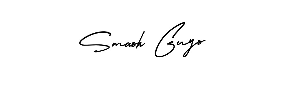 Also we have Smash Guys name is the best signature style. Create professional handwritten signature collection using AmerikaSignatureDemo-Regular autograph style. Smash Guys signature style 3 images and pictures png