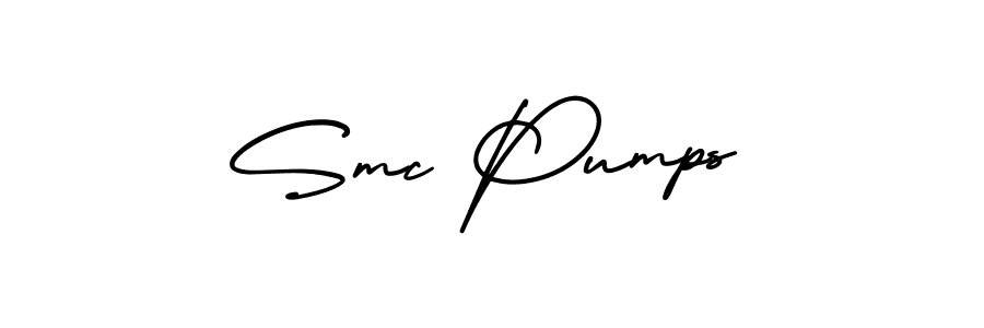 Also we have Smc Pumps name is the best signature style. Create professional handwritten signature collection using AmerikaSignatureDemo-Regular autograph style. Smc Pumps signature style 3 images and pictures png