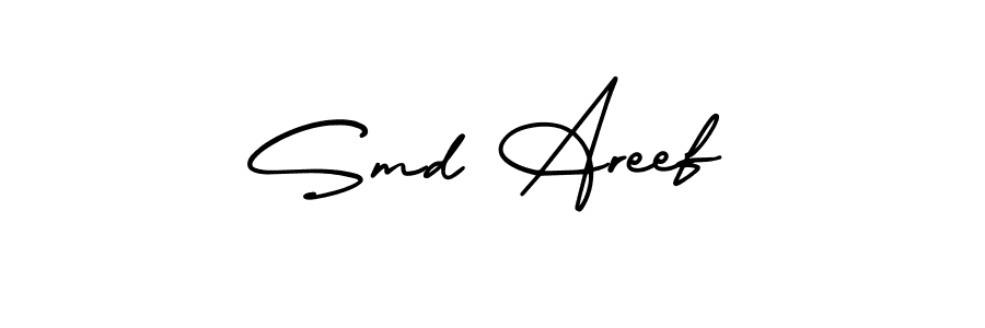 Also we have Smd Areef name is the best signature style. Create professional handwritten signature collection using AmerikaSignatureDemo-Regular autograph style. Smd Areef signature style 3 images and pictures png