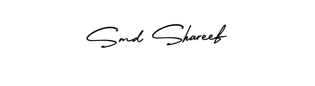 Also You can easily find your signature by using the search form. We will create Smd Shareef name handwritten signature images for you free of cost using AmerikaSignatureDemo-Regular sign style. Smd Shareef signature style 3 images and pictures png